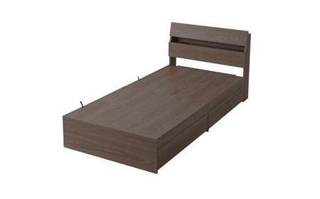 ベッド 収納ベッド STBS-S ウォールナット