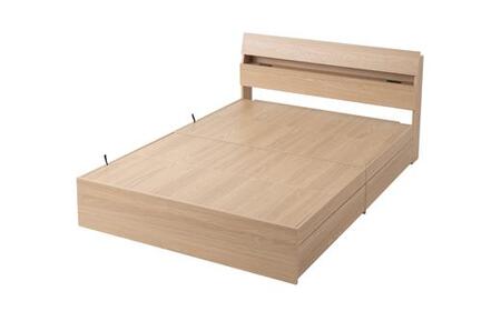 ベッド 収納ベッド STBS-D ナチュラル