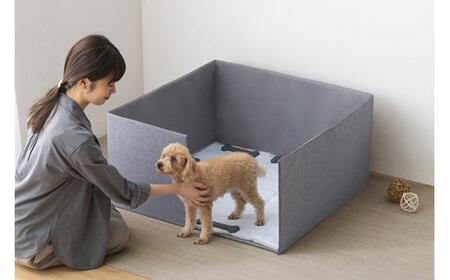 ペット トイレ サークル PTC-N8040 グレー