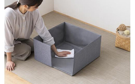 ペット トイレ サークル PTC-N4824 グレー