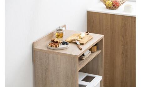 ゴミ箱上ラック GUR-590L ライトナチュラル