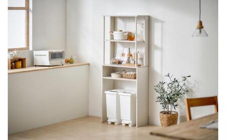 ゴミ箱上ラック GUR-595H ホワイト