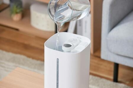 加湿器 280ml 上給水超音波加湿器 上から給水 4L AHM-UU28B-W ホワイト アイリスオーヤマ｜省エネ オフィス リビング 静音 連続運転