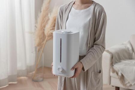 加湿器 280ml 上給水超音波加湿器 上から給水 4L AHM-UU28B-W ホワイト アイリスオーヤマ｜省エネ オフィス リビング 静音 連続運転