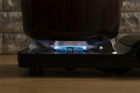 カセットコンロ スリム アイリスオーヤマ 安全装置付き キャンプ 調理 アウトドア スタイリッシュ スリム IGC-E1-H チャコール