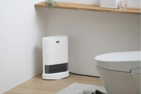 大風量セラミックファンヒーター 首振り Wセンサー付 ACH-LWSW12A-W ホワイト アイリスオーヤマ|速暖 室温 4段階温度設定 人感 自動ON/OFF 運転3モード 軽量 コンパクト 転倒 チャイルドロック ヒーター