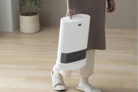 大風量セラミックファンヒーター 首振り Wセンサー付 ACH-LWSW12A-W ホワイト アイリスオーヤマ|速暖 室温 4段階温度設定 人感 自動ON/OFF 運転3モード 軽量 コンパクト 転倒 チャイルドロック ヒーター