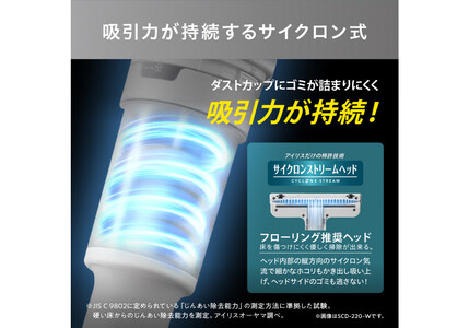 掃除機 充電式サイクロンスティッククリーナーSCD-220-HCグレージュ 掃除機 クリーナー 掃除機 クリーナー