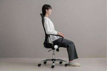 椅子 メッシュバックチェア ハイバック チェア アイリスオーヤマ ランバーサポート メッシュ素材 おしゃれ オフィス OFC-MBHR ブラック
