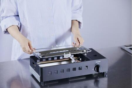 カセットコンロ炉端焼き IGC-R1 チャコール