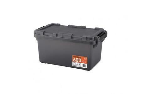 収納ボックス ＨＵＧＥＬ ＳＭＯＫＥ ＢＯＸ SMB-600 クリアブラック