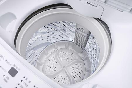 洗濯機 全自動洗濯機 6.0kg  ガチ落ち大水流洗浄 節水 コンパクト 一人暮らし アイリスオーヤマ 省スペース 縦型 節水 全自動 時短 IAW-T606-W ホワイト