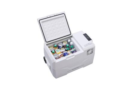 ポータブル冷蔵冷凍庫 30L 冷蔵庫 冷凍庫 DC電源 AC電源 USBポート アイリスオーヤマ 家電 アウトドア ポータブル サブ冷蔵庫 サブ冷凍庫 車載 フリーザー BBQ 小型冷蔵庫 小型冷凍庫 IPD-3B-W ホワイト