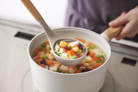 調理器具 キッチンツール7点+スタンドセット KT-7SS グレージュ