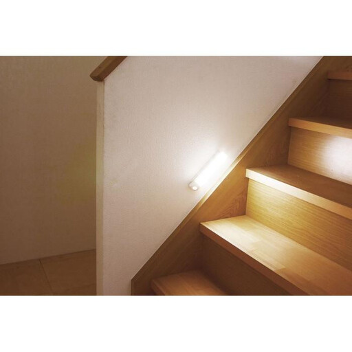 照明 乾電池式LEDセンサーライト ウォールタイプ 電球色 BSL40WL-WV2