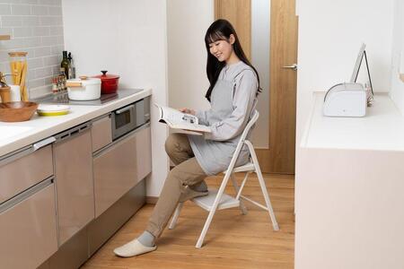 折りたたみステップ2段 OSU-2R ニュアンスグレー