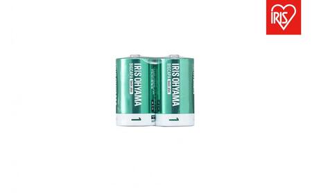 乾電池 BIGCAPA basic plus アルカリ乾電池 単1形2本パック LR20Bbp/2S