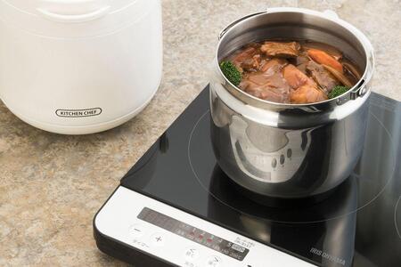 鍋 ダブル真空保温調理鍋 おまかせさん RWP-N45 ホワイト