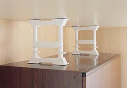 防災 家具転倒防止伸縮棒Ｓ SP-30W ホワイト