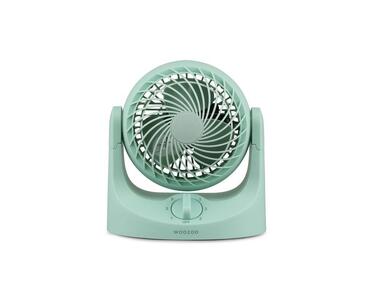 サーキュレーター 卓上扇マカロンミニ固定式 TAF-MKM10N-G グリーン