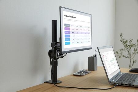 ポータブルモニター  18.5インチ FHD LUCA  18.5inch アイリスオーヤマ スタンドカバー付 ブラック スリム 軽量 大画面 薄型 液晶 高画質 DP-EF184S-B ブラック