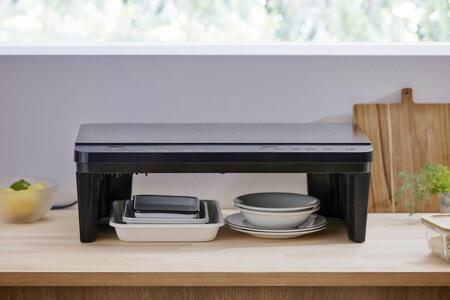 IHコンロ 2口 IHコンロスタンド付き 1400W アイリスオーヤマ コンパクト設計 火力6段階 設置簡単 工事不要 経済的 安全機能 IHK-WT41S-B