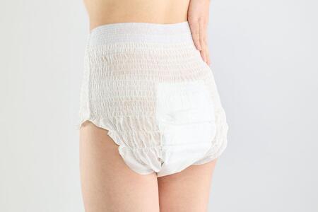 【18枚入り×4パック】大人用おむつ リフィール　快適下着　薄型パンツ　ＬＬサイズ　１８枚入 NAD-LL18-4