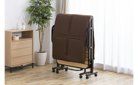 ベッド 折りたたみすのこベッド OTBSS-WH ナチュラルホワイト