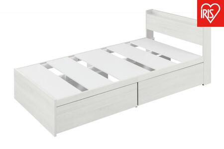 ベッド 収納ベッド宮付き DSBM-S オフホワイト