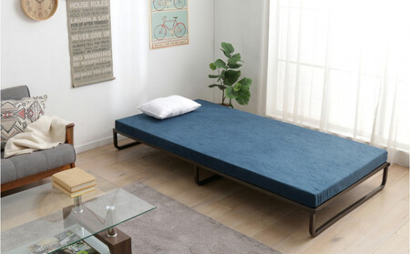 ベッド フレームベッド パイプ アイリスオーヤマ 通気性 新生活 一人暮らし 収納 FMB-S ブラウン