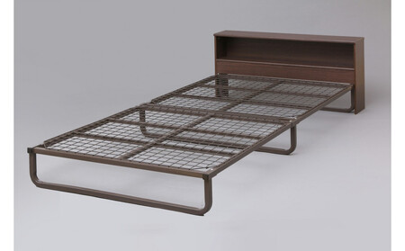 ベッド フレームベッド ヘッドボード付き FMB-SB ブラウン