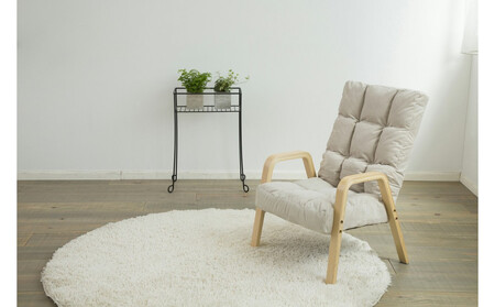 イス ウッドアームチェア WAC-M ベージュ