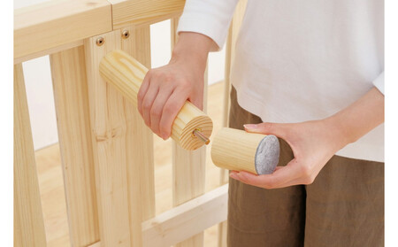 ベッド  高耐荷重すのこベッド HWB-SD ナチュラル