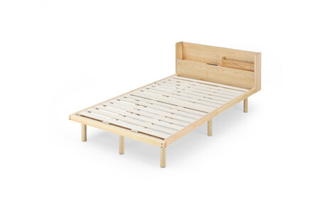 ベッド 宮付き高耐荷重すのこベッド HWBM-SD ナチュラル