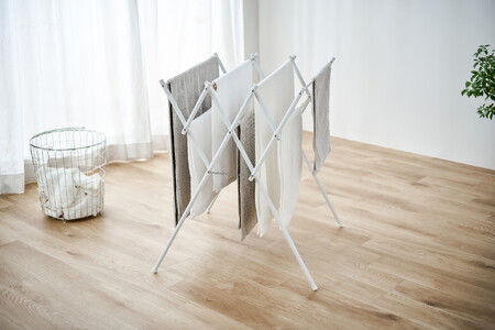 物干し 伸縮タオル干し SWX-700RC ホワイト