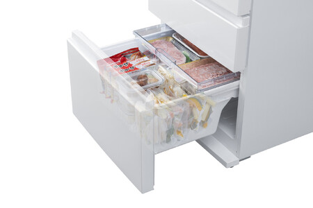 冷蔵庫 冷凍冷蔵庫 371L IRSN-37A-W ホワイト