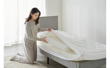 マットレス エアリーマットレス グランデ LX16A-S ホワイト 一人暮らし ひとり暮らし 就職祝い 進学祝い 合格祝い 家具 インテリア