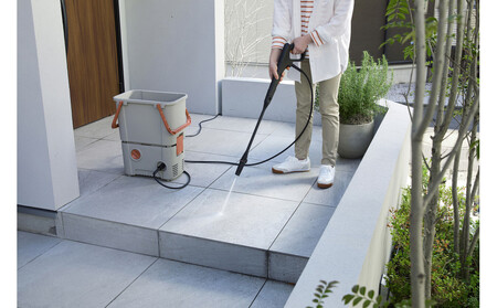 タンク式高圧洗浄機 アイリスオーヤマ | SBT-751 サンドベージュ 高圧洗浄機