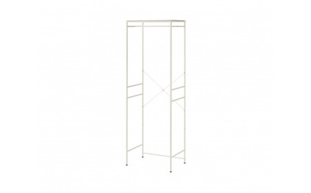 チェスト上ハンガーラック CHHR-640 ホワイト