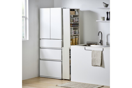 キッチン隙間収納ラック KSRーH200 ホワイト