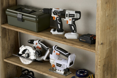 マルチギア 充電式ドリルドライバーセット 18V JM18DRS サンドベージュ