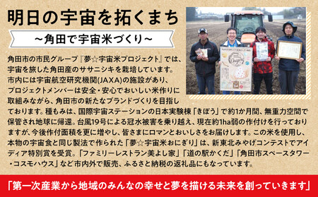 夢☆宇宙米おにぎり 3種類詰め合わせ(9食)【8月上旬より順次発送開始】