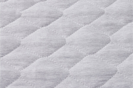 はがして洗える　Ｈａｇａｓｈ　カバー杢キルト　HAGCM-1818　グレー