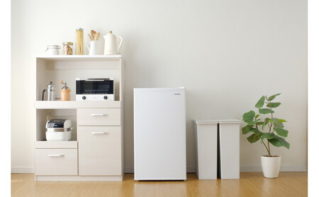 冷蔵庫 93L IRJD-9B-W ホワイト