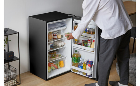 冷蔵庫 93L IRJD-9B-B ブラック