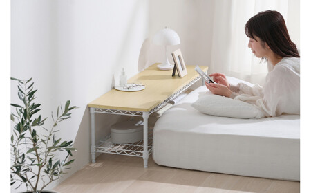 カラーメタルラック ローボード CML-10302 ホワイト