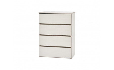 組立簡単ウッドチェスト KKWCー590 ホワイト