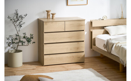 組立簡単ウッドチェスト KKWCｰ790 ナチュラル