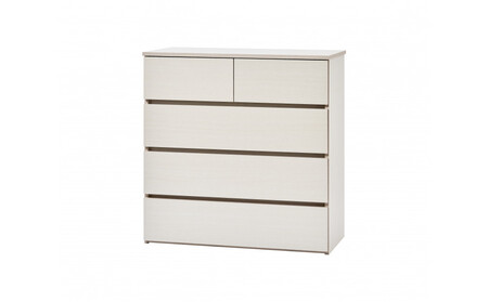 組立簡単ウッドチェスト KKWCー790 ホワイト