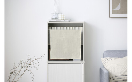 隠せる本棚 HKH-400 ホワイト